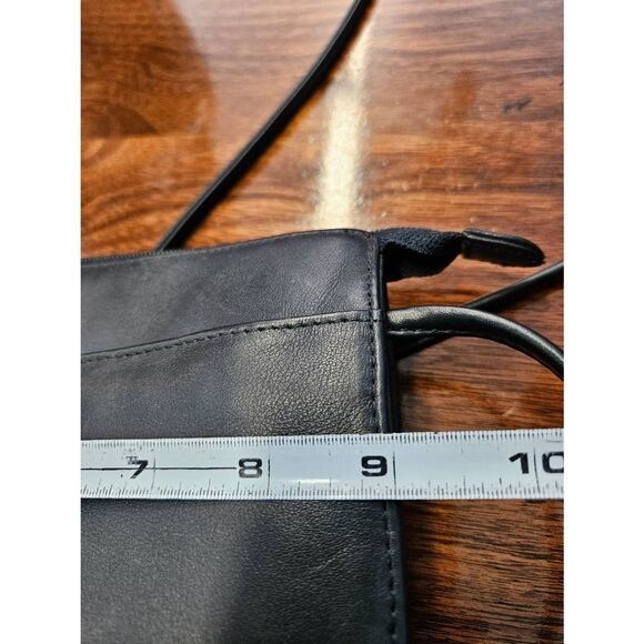 Giani Bernini Black Leather Mini Bag - Picture 6 of 8